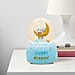 Elegant Unicorn Water Globe with Music and Glitter - Blue