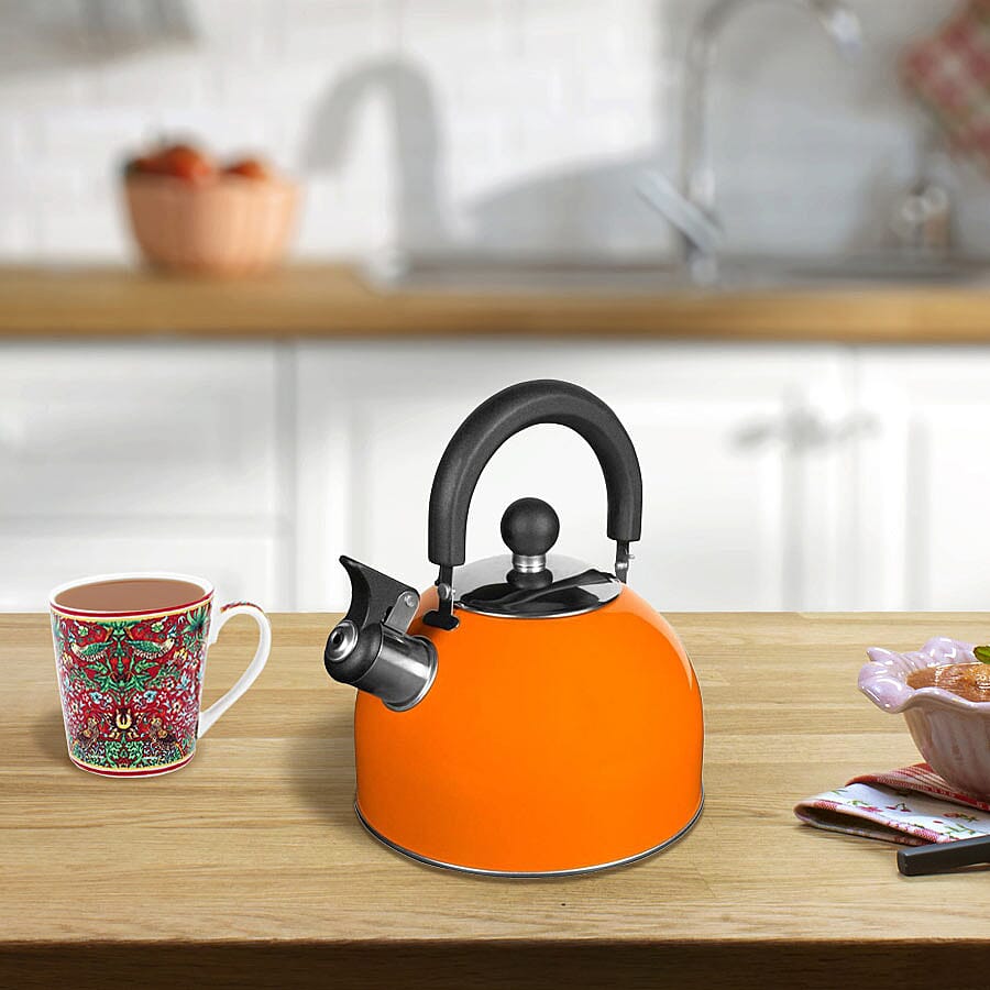 orange kettle