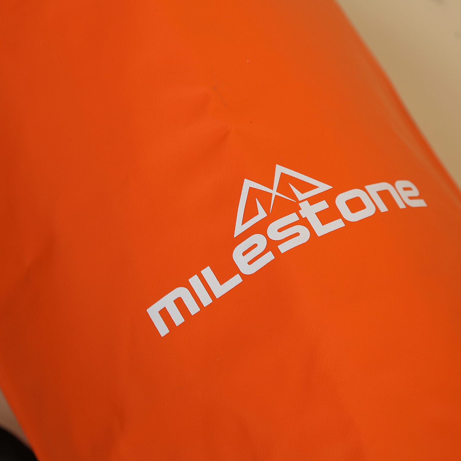 30L Waterproof Dry Bag with Adjustable Shoulder Strap in Orange