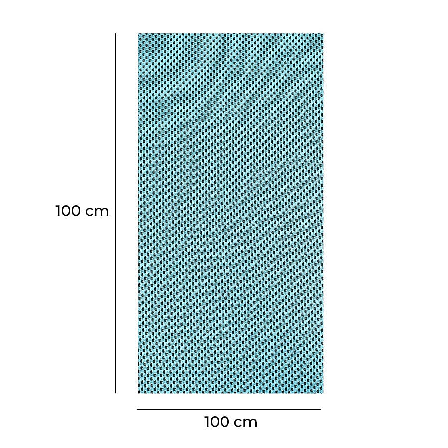 Sports Chill Towel & Carabiner Bottle - Teal