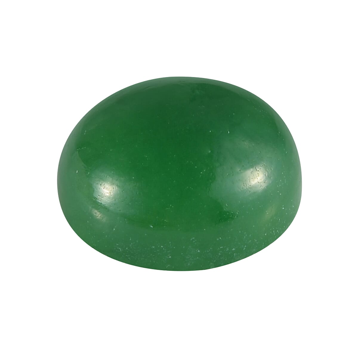 AAA Dyed Green Jade Round 10.0mm- 4.31 Ct