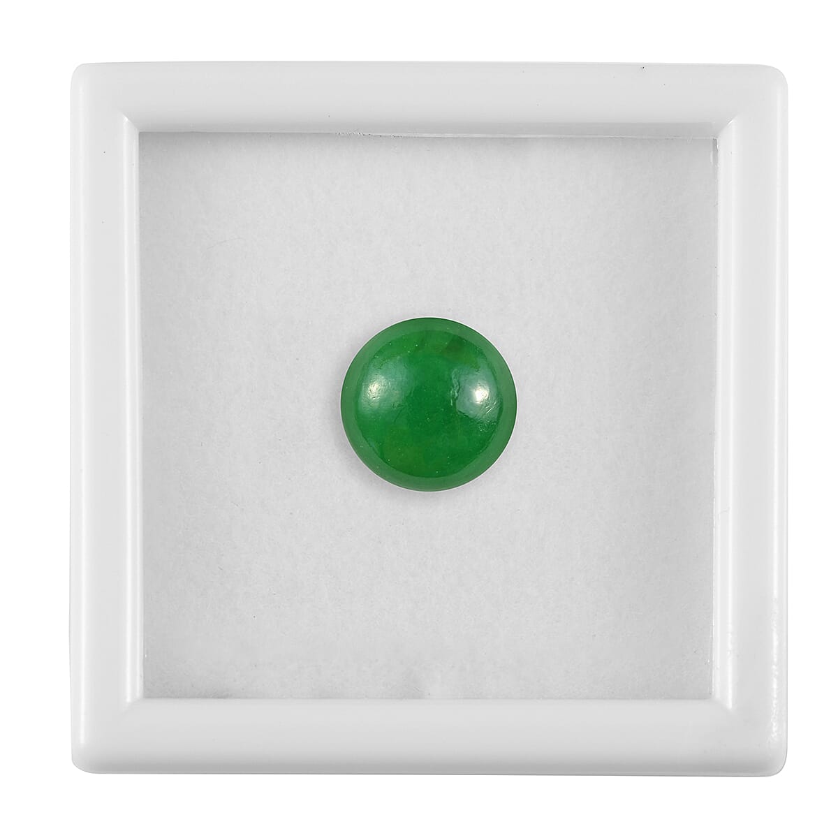 AAA Dyed Green Jade Round 10.0mm- 4.31 Ct