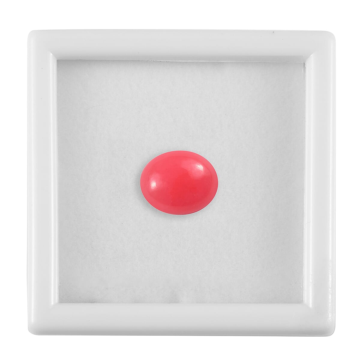 AAA Dyed Pink Jade Oval 11x9mm -3.7 CT