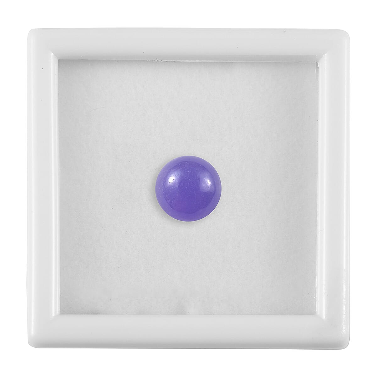 A Dyed Purple Jade Rd 11.0mm- 5.56 Ct