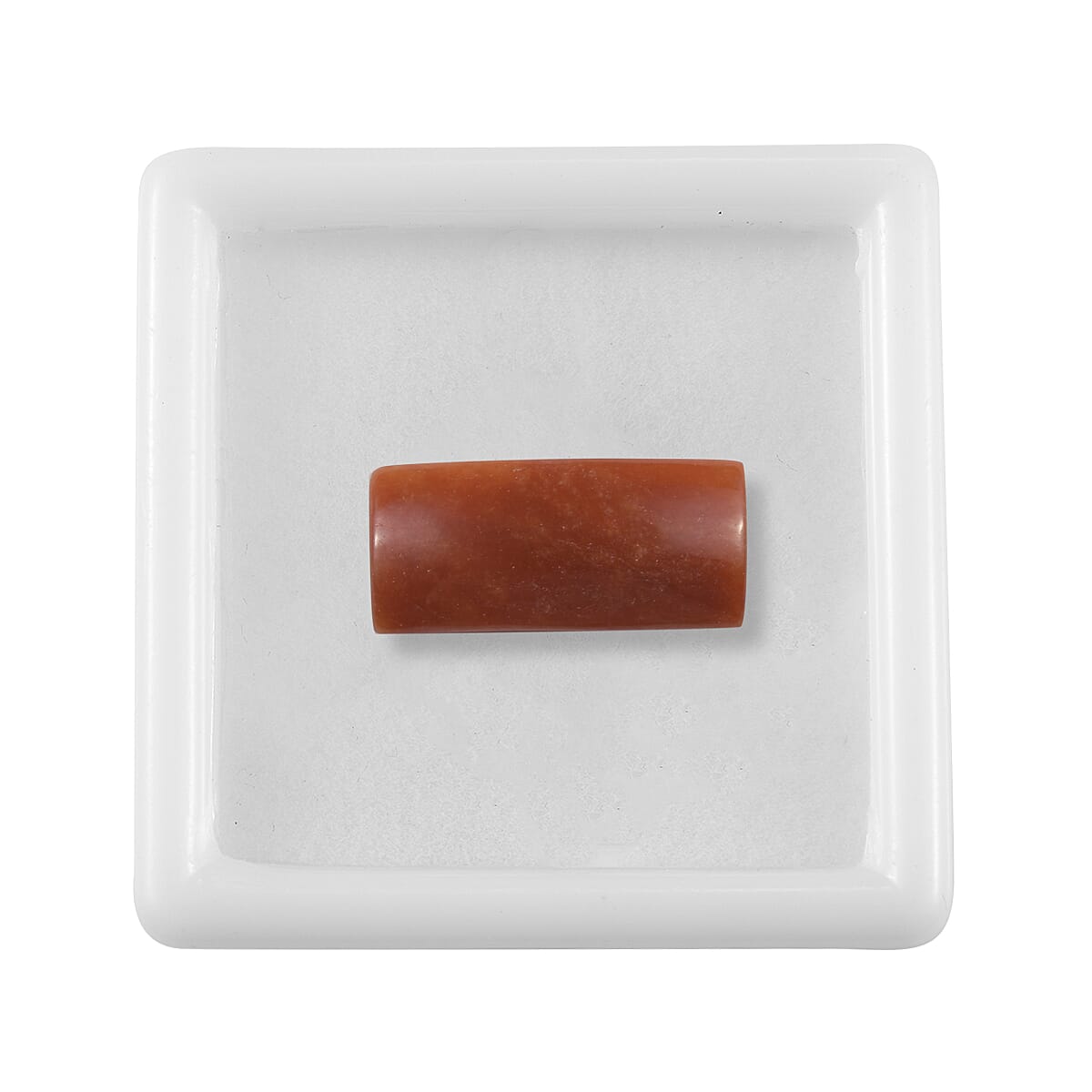 Dyed Red Jade Fancy 20x9mm -1 PC -7.06 Ct