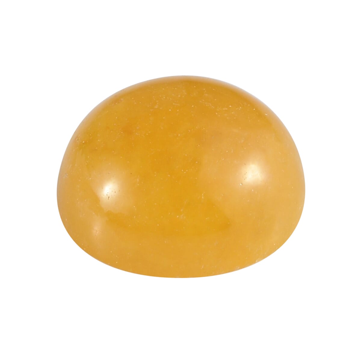 AA  Dyed Yellow Jade Round 11.0mm - 5.91 CT