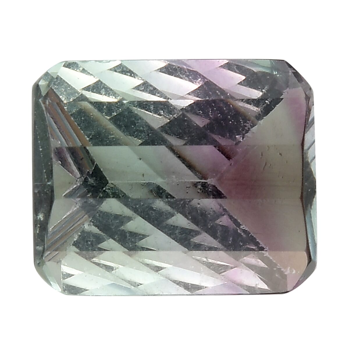 Multi Fluorite Octagon 11x9mm -4.5 Ct