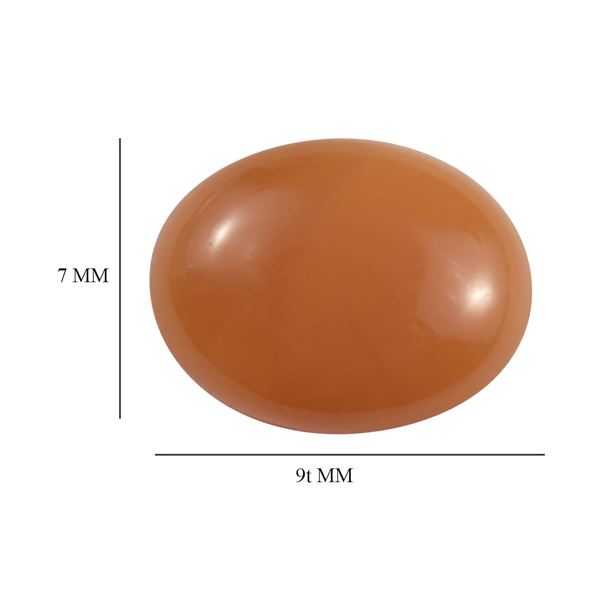 Oregon Honey Caramel Opal Oval 9x7mm -- 1.02 Ct