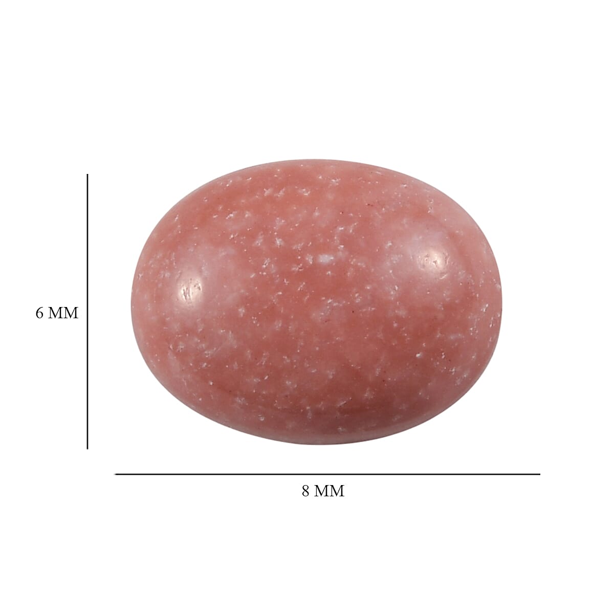 AAA Oregon Sunrise Peach Opal Oval 8x6mm - 0.65 CT