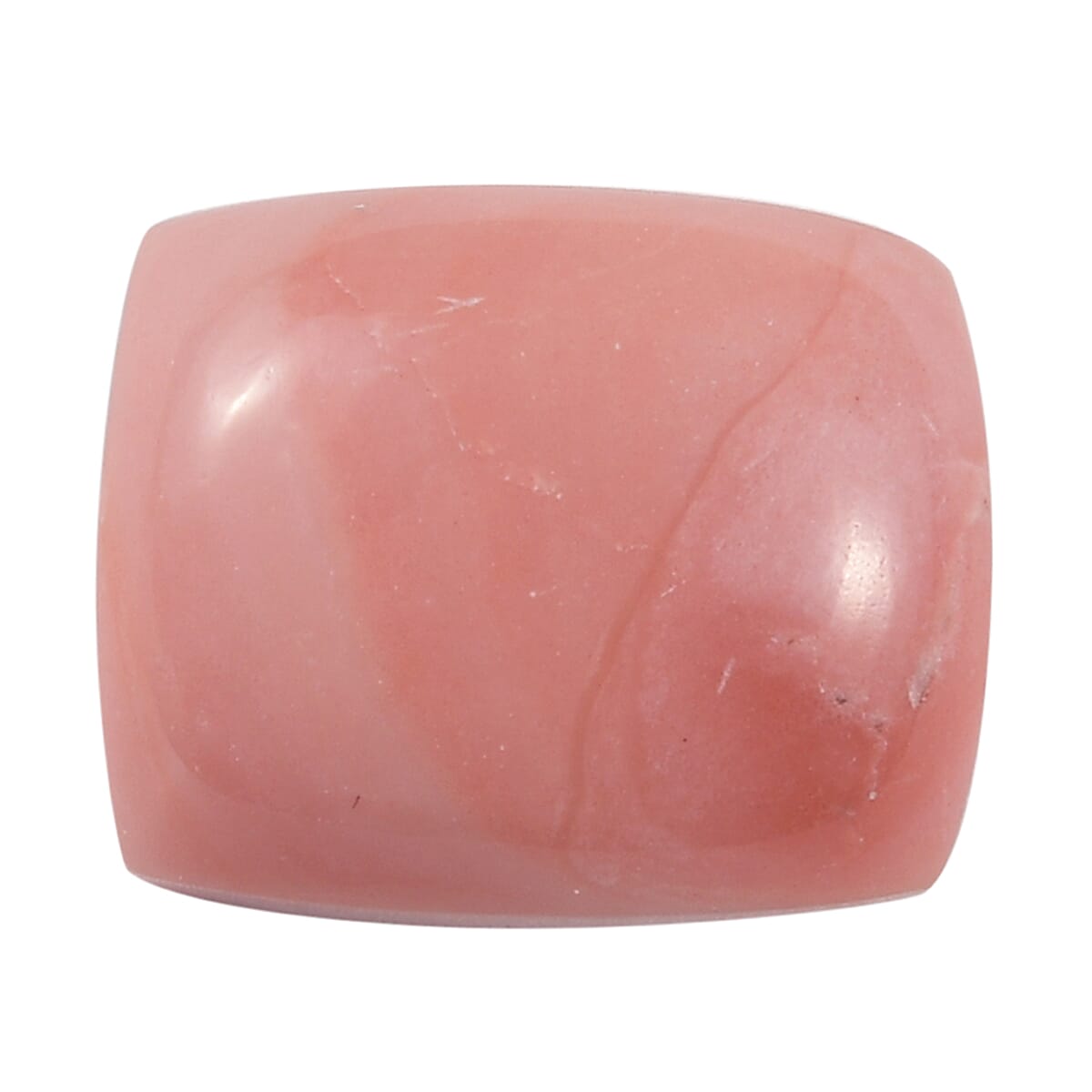 AAA Peach Opal  Cushion 11x9mm - 2.45 CT