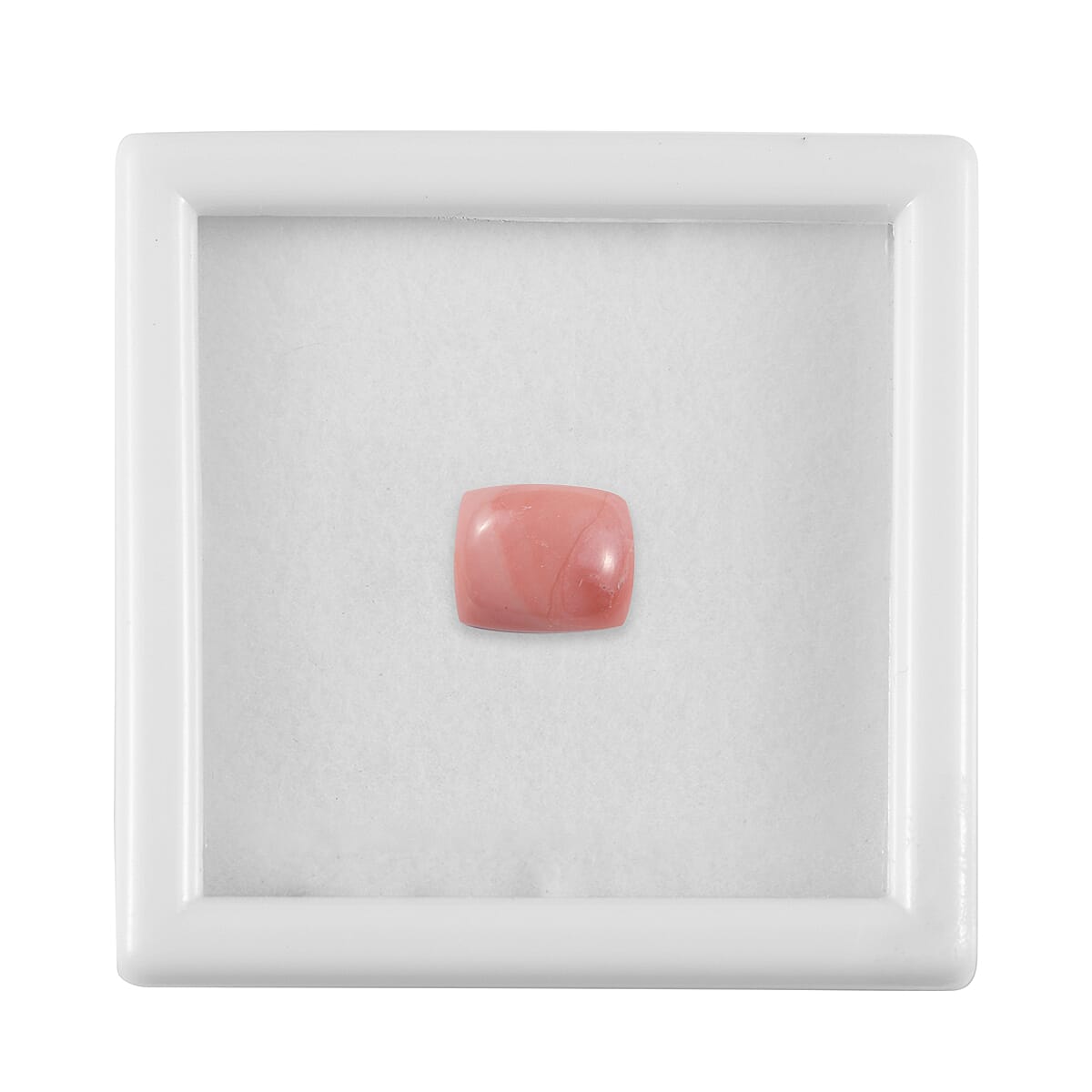AAA Peach Opal  Cushion 11x9mm - 2.45 CT