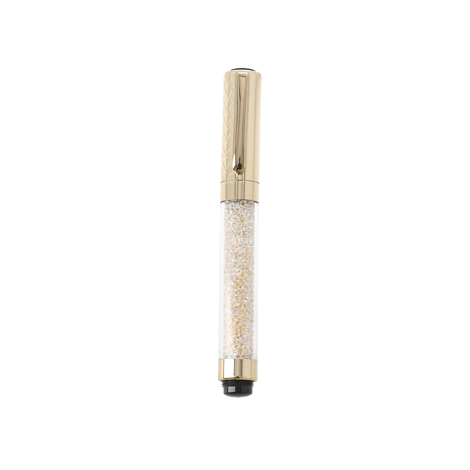 Ball Pen with Crystal - Gold