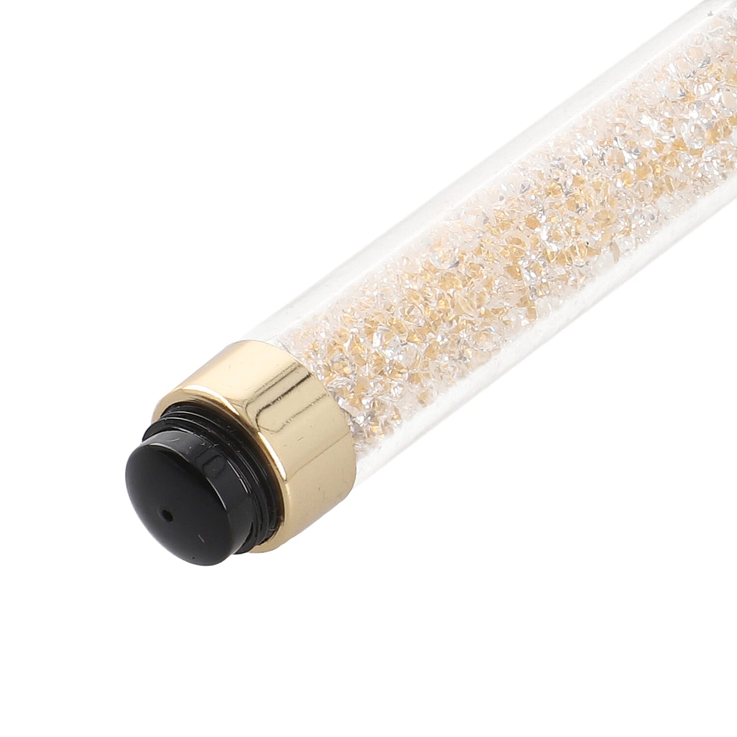 Ball Pen with Crystal - Gold