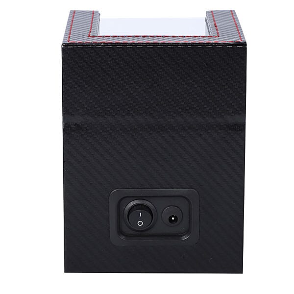Automatic Rotating Watch Winder Box (Size 12x13x16Cm) - Black