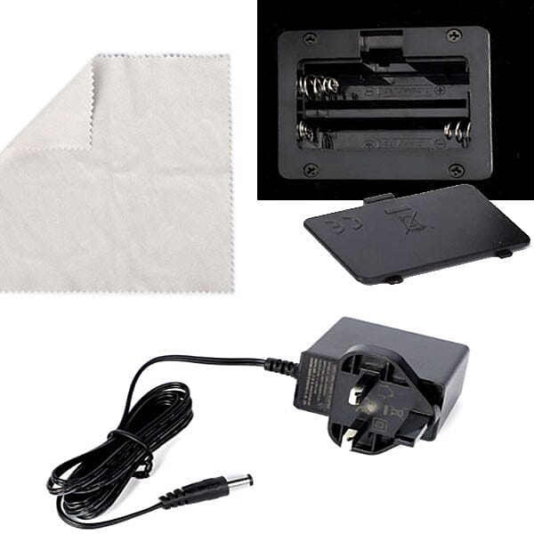 Automatic Rotating Watch Winder Box (Size 12x13x16Cm) - Black