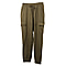 Nova of London Cargo Cuffed Jogger with Side Pockets in Khaki (Size L)