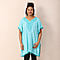 TAMSY 100% Viscose Kaftan with Emboridery (Size 75x85 Cm) - Light Green Shell with Green Emboridery