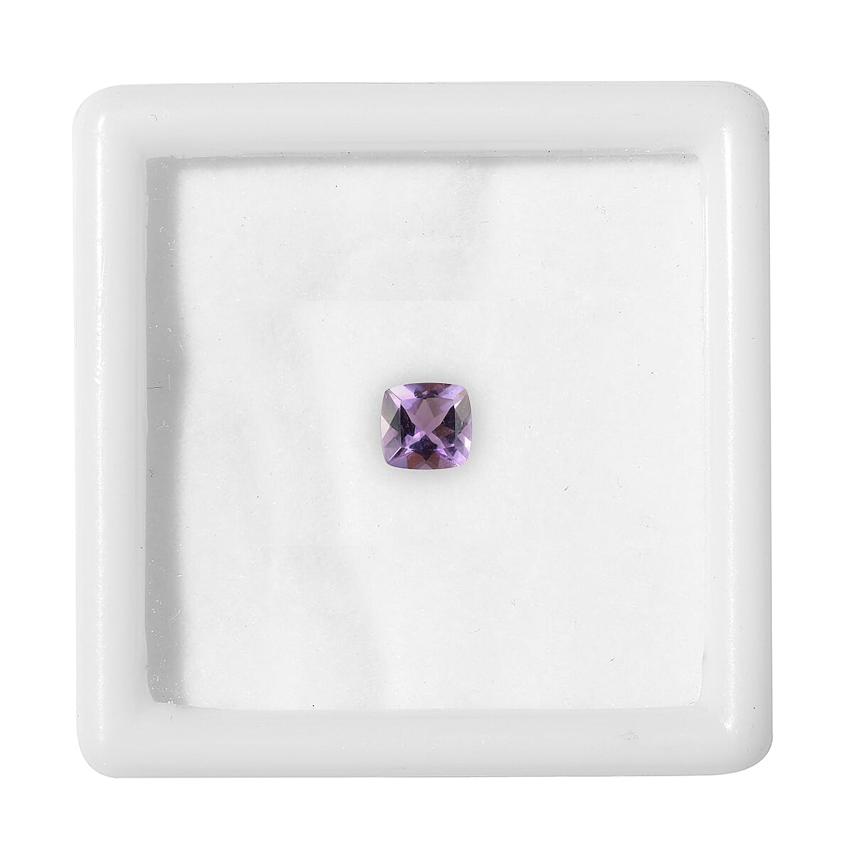 Bolivian Amethyst Cushion 5x5mm  0.48 Ct