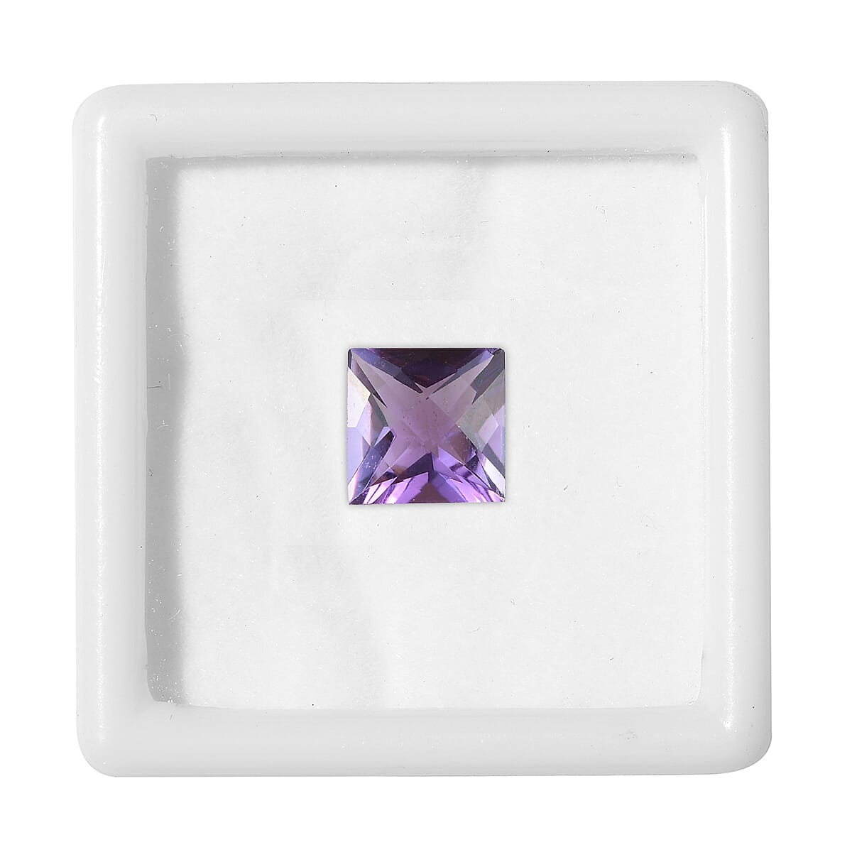 Bolivian Amethyst Square 8.0mm - 2.2 Ct