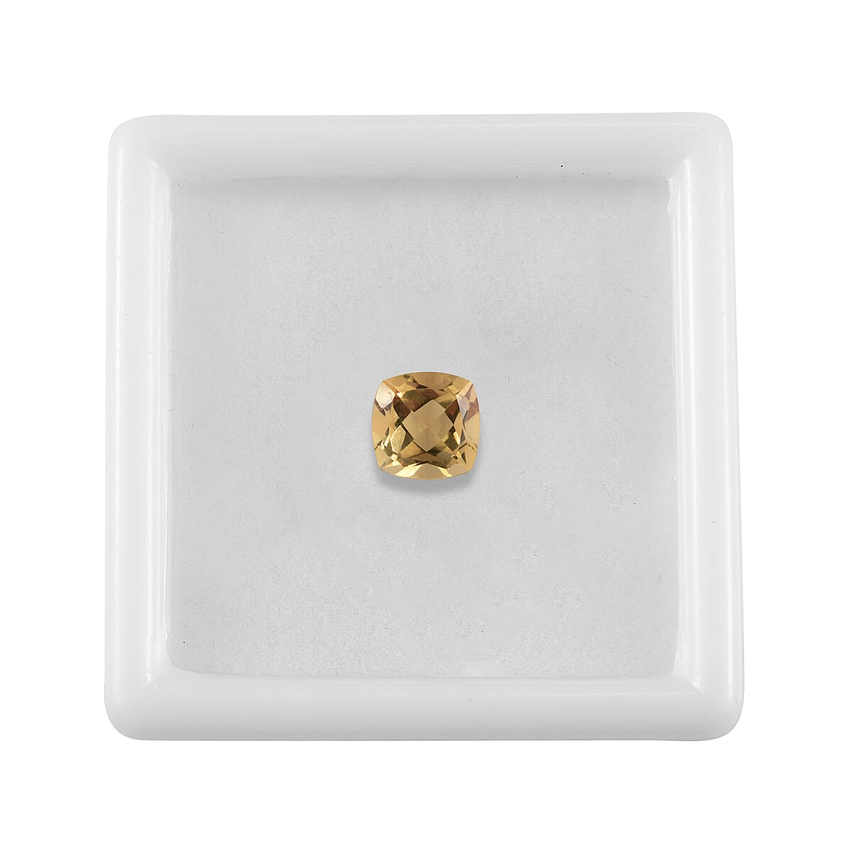 Citrine Cushion 7x7mm- 1.34 Ct