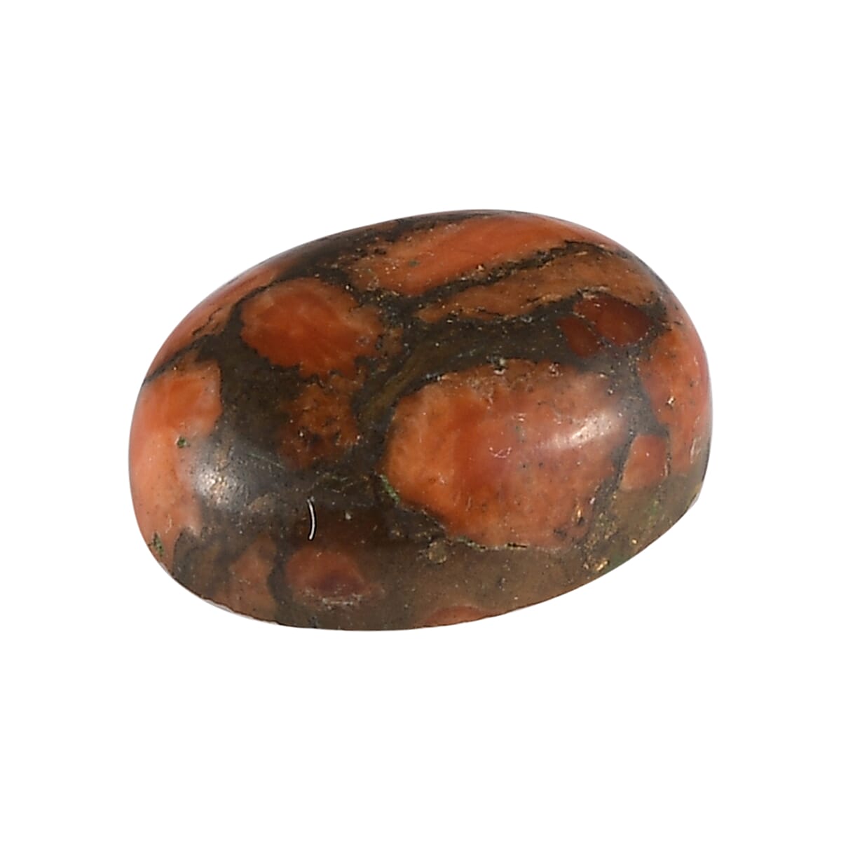 Orange Mojave Turquoise Oval 11x9mm- 2.39 Ct