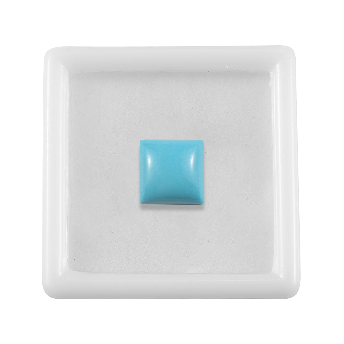 Sleeping Beauty Turquoise Square 9.0mm- 2.83 Ct