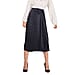 Nova of London Front Pleat Midi Skirt in Navy Colour (Size 10)