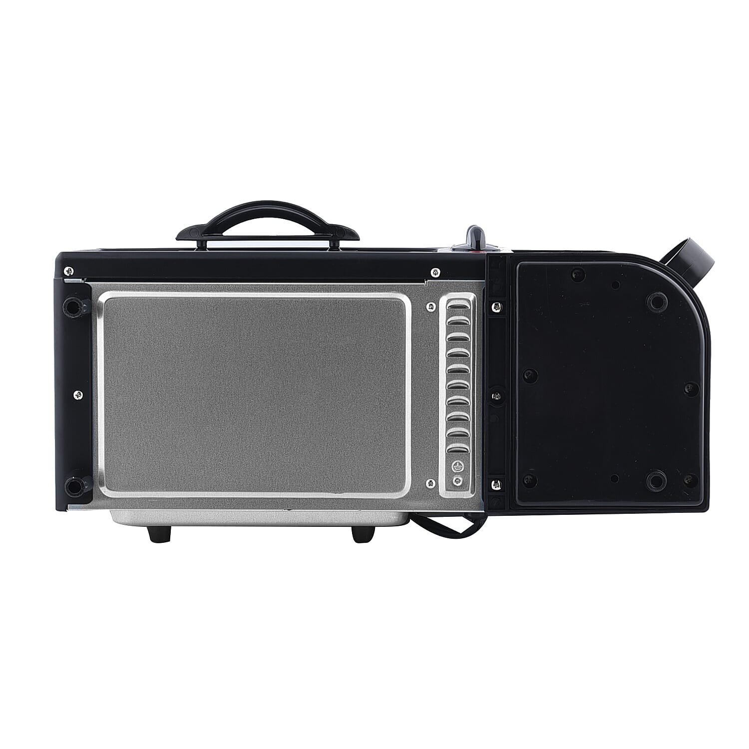 3 in 1 Mini Kitchen Solution (Toaster Oven - 9 Litre, Coffee Pot - 600 ML and Frying Pan)