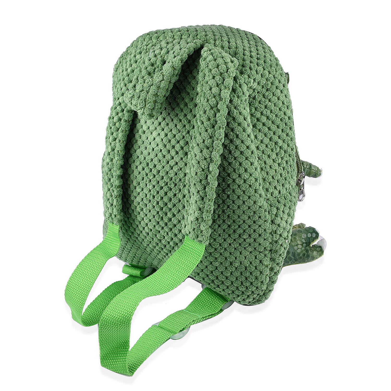 Christmas Gift Idea - Plush Dinosaur Backpack - Green