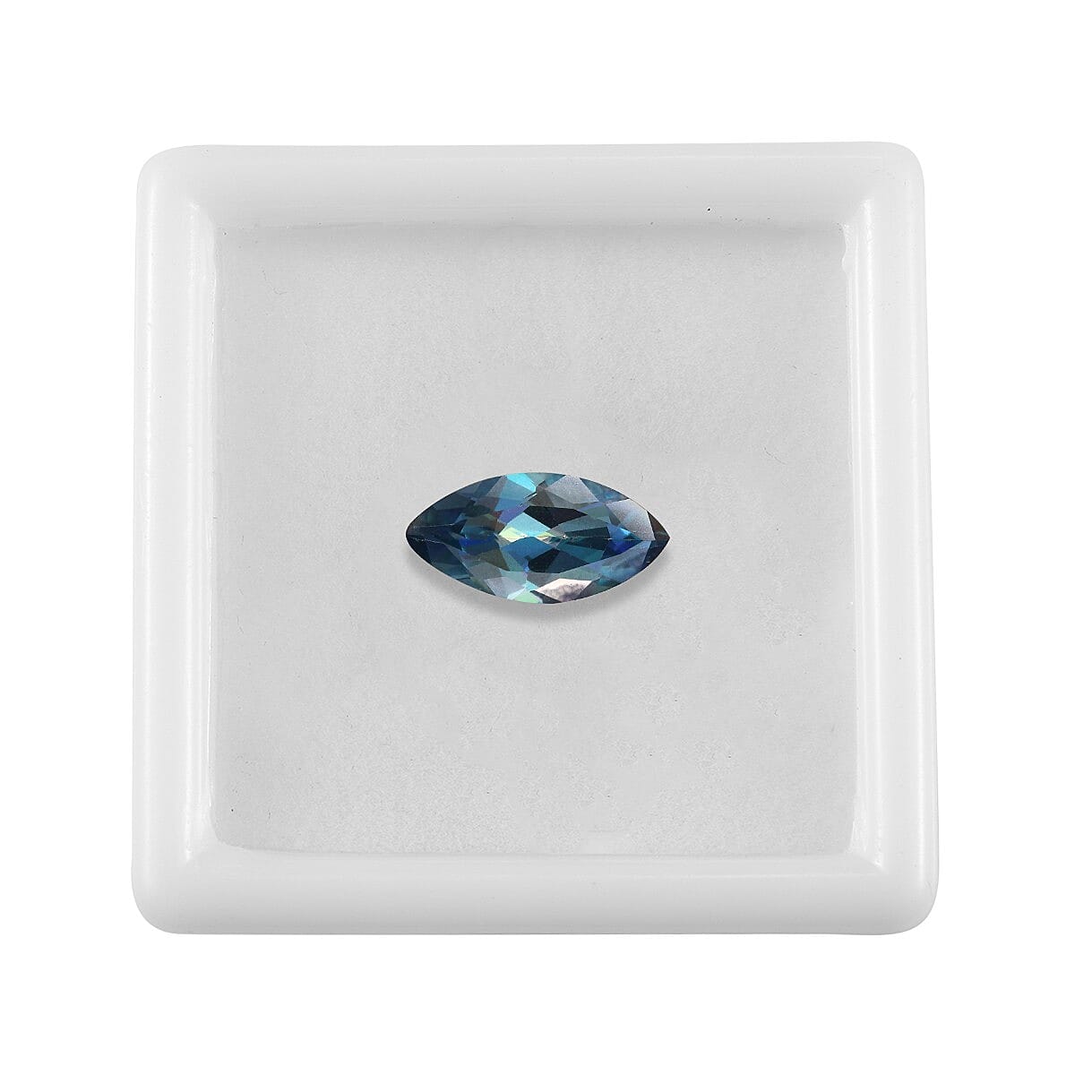 Cassiopeia Mystic Topaz Oval 10x8mm-- 6.65 Ct