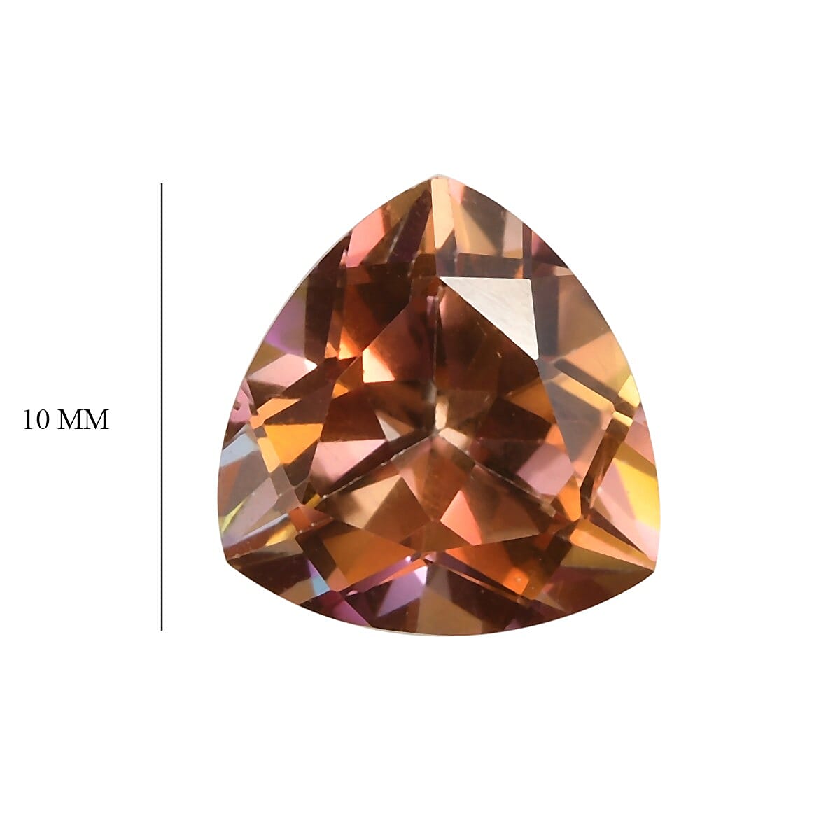 Ecstasy Mystic Topaz Triangle 10.0mm - 3.78 Ct