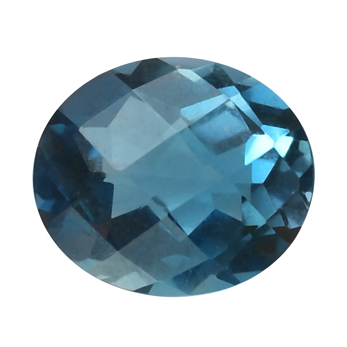 London Blue Topaz  Oval 7x6mm - 1.33 Ct