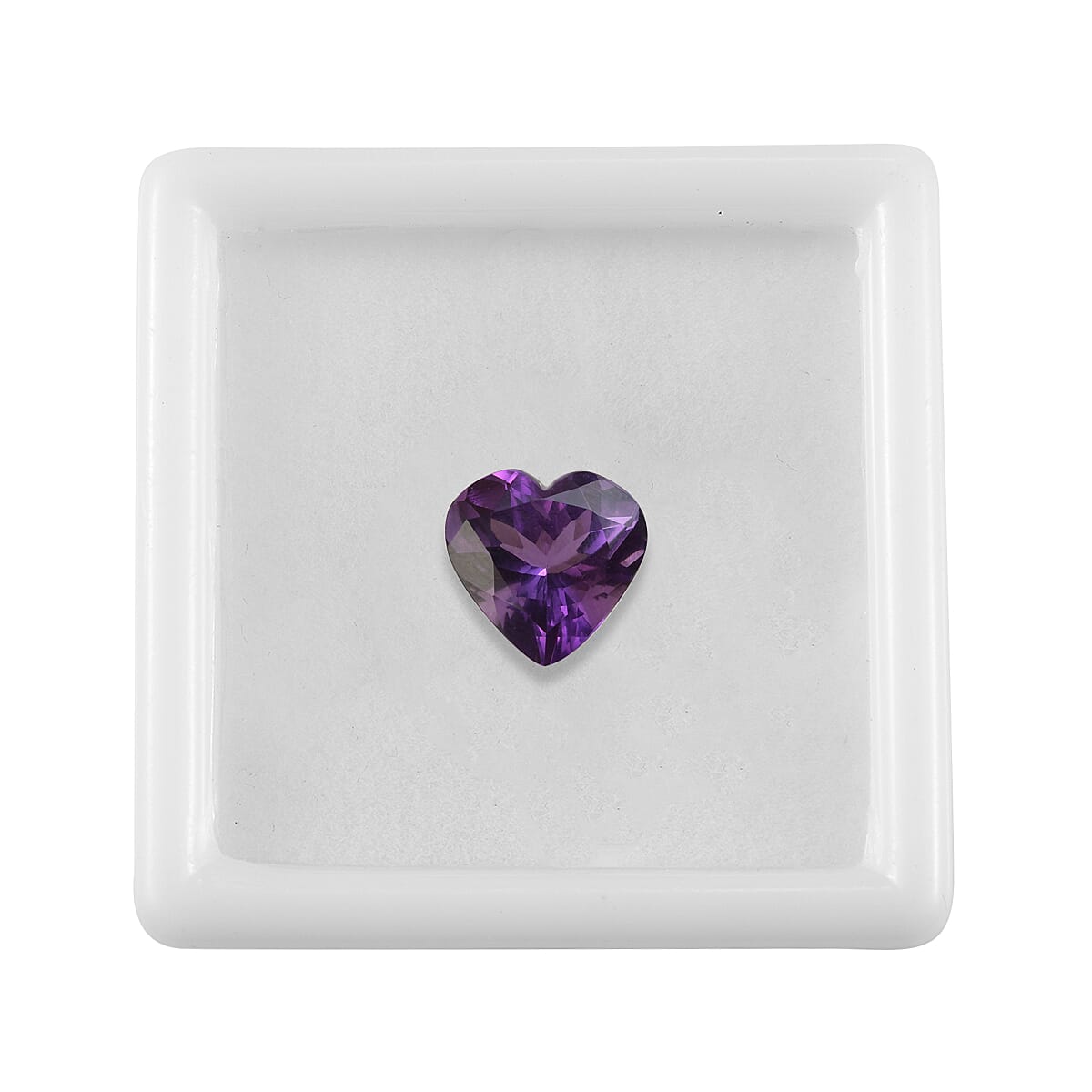 AAA Mashamba Amethyst Heart 14.0mm - 7.63 Ct