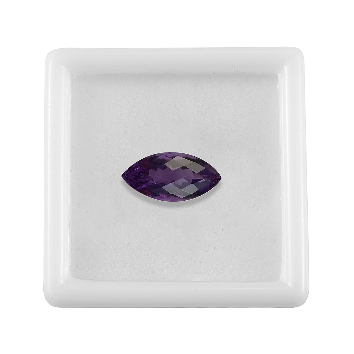 AA Mashamba Amethyst  Mrquise 18x9mm -7.68 Ct