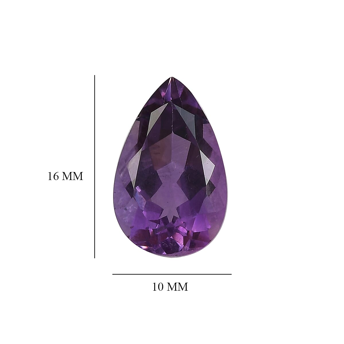AA Mashamba Amethyst Prism 16x10mm - 6.0 Ct