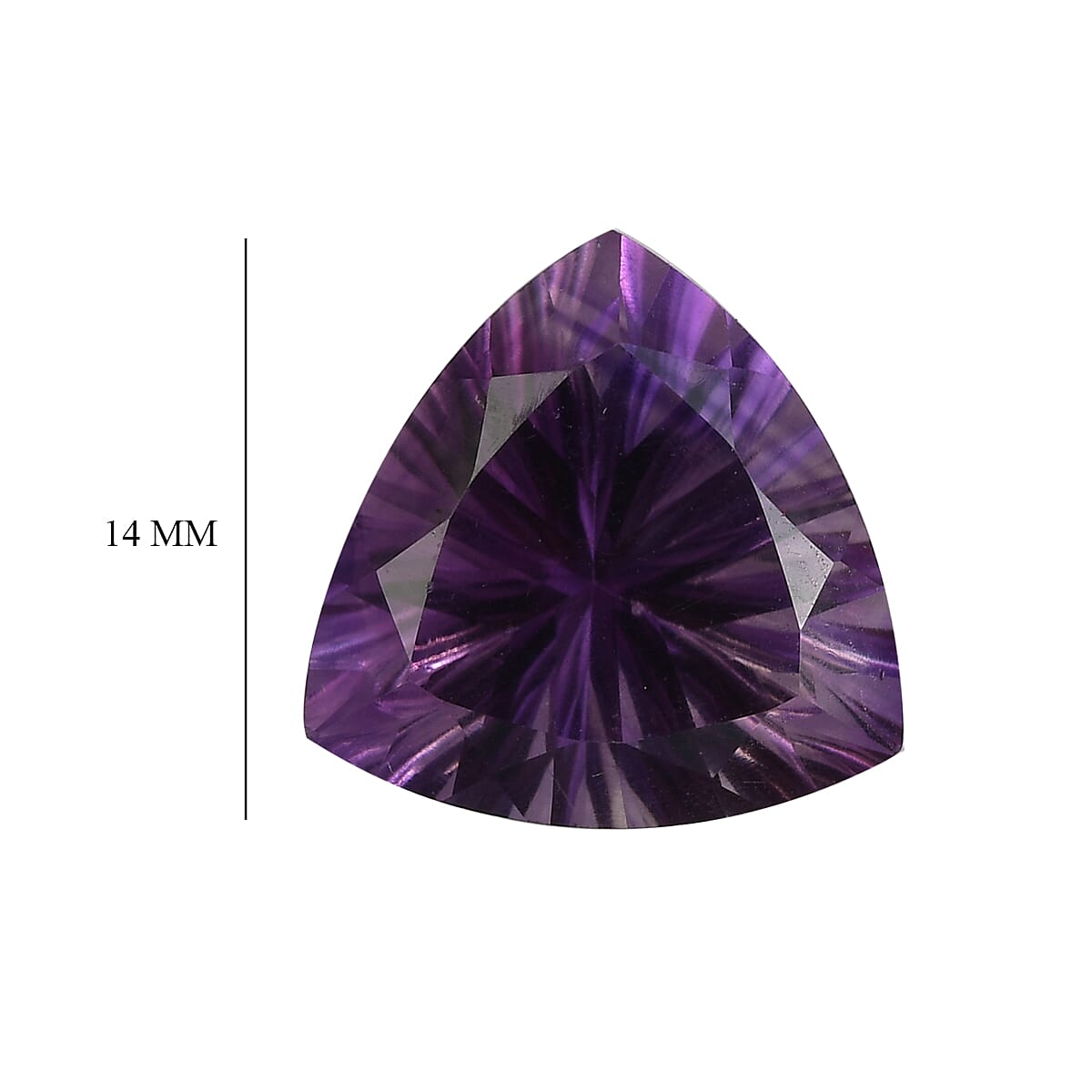 AA Mashamba Amethyst Triangle 14.0mm-8.4 Ct