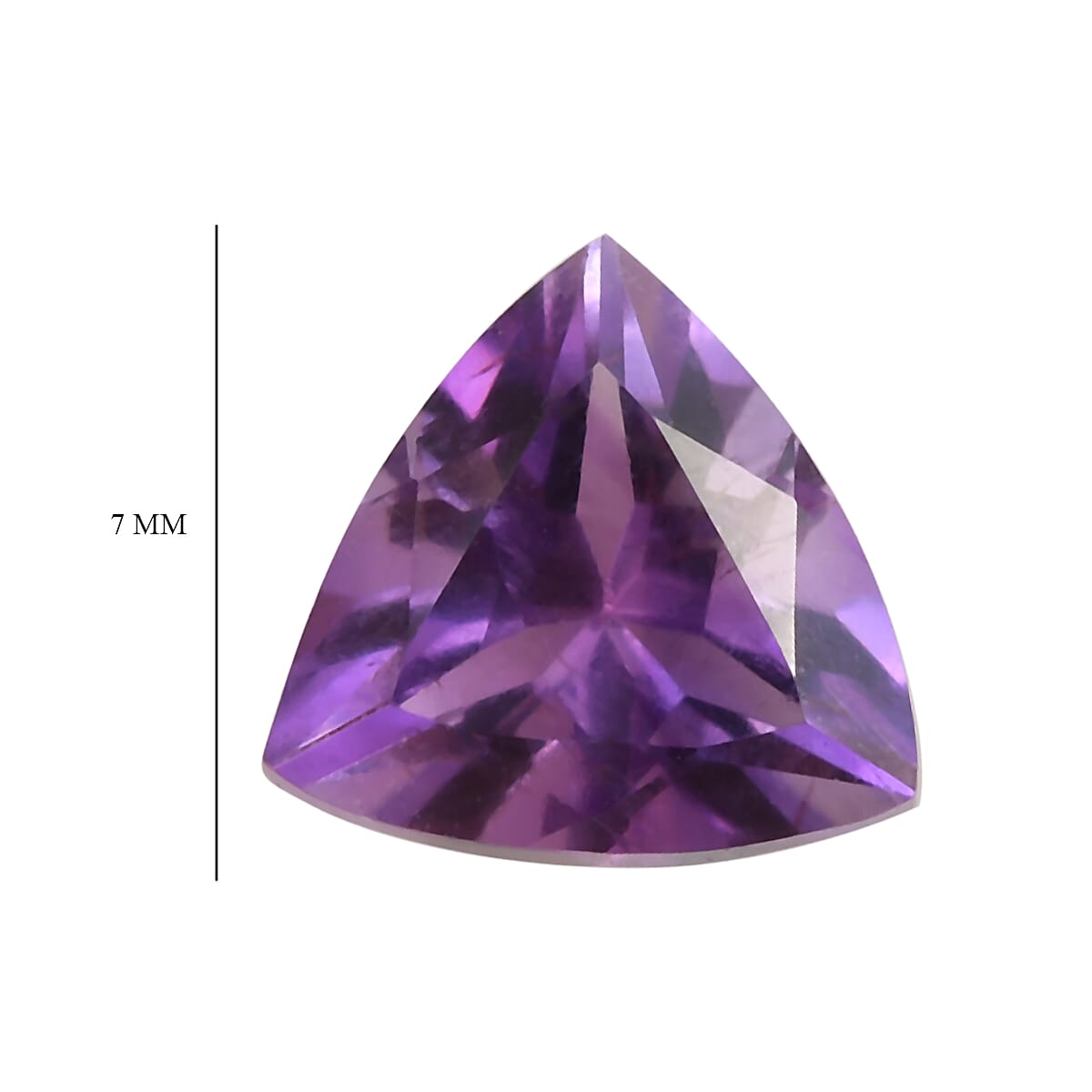 AAA Moroccan Amethyst Triangle 12.0mm- 1.02 ct