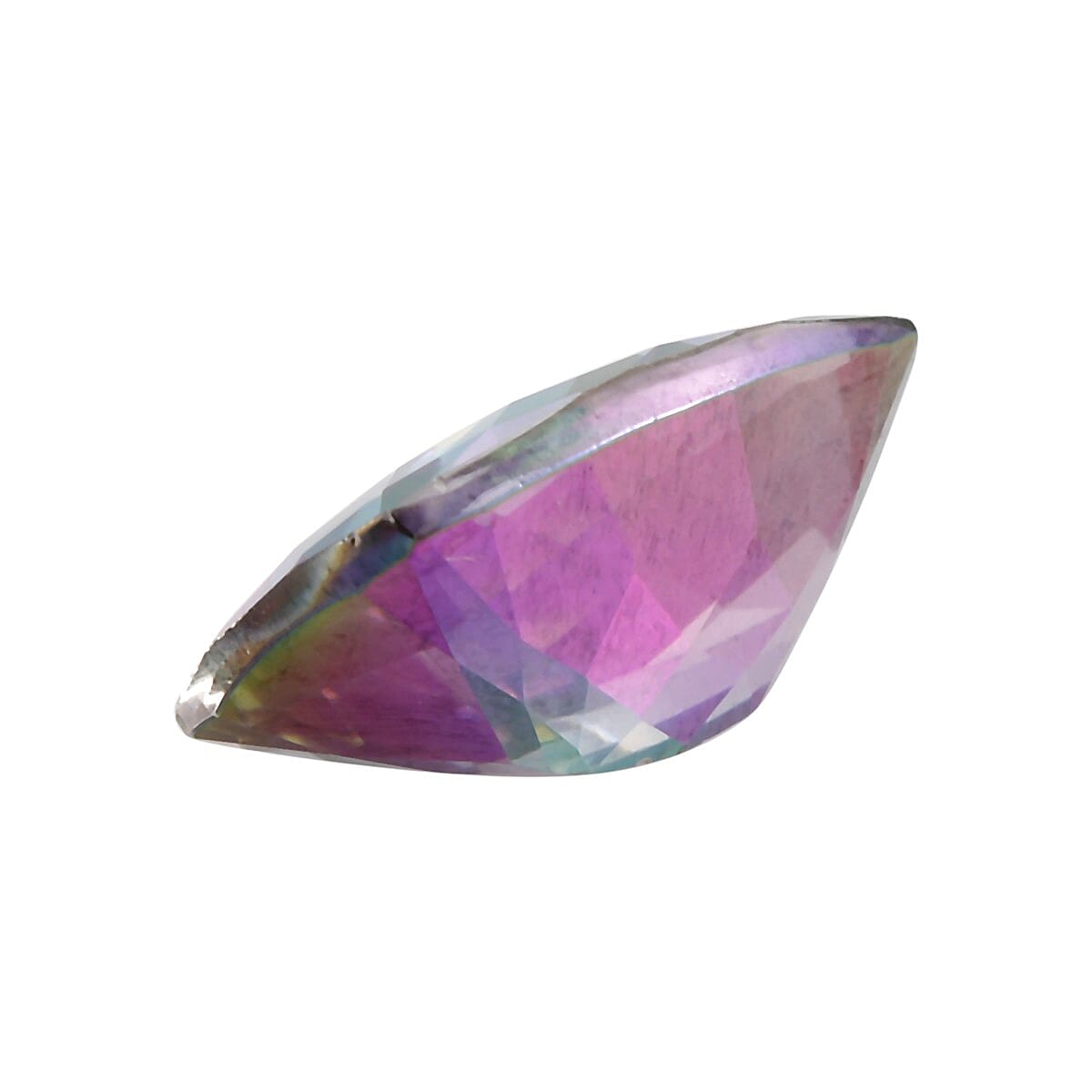 Mystic Topaz Cushion 10x10mm -7.1 Ct