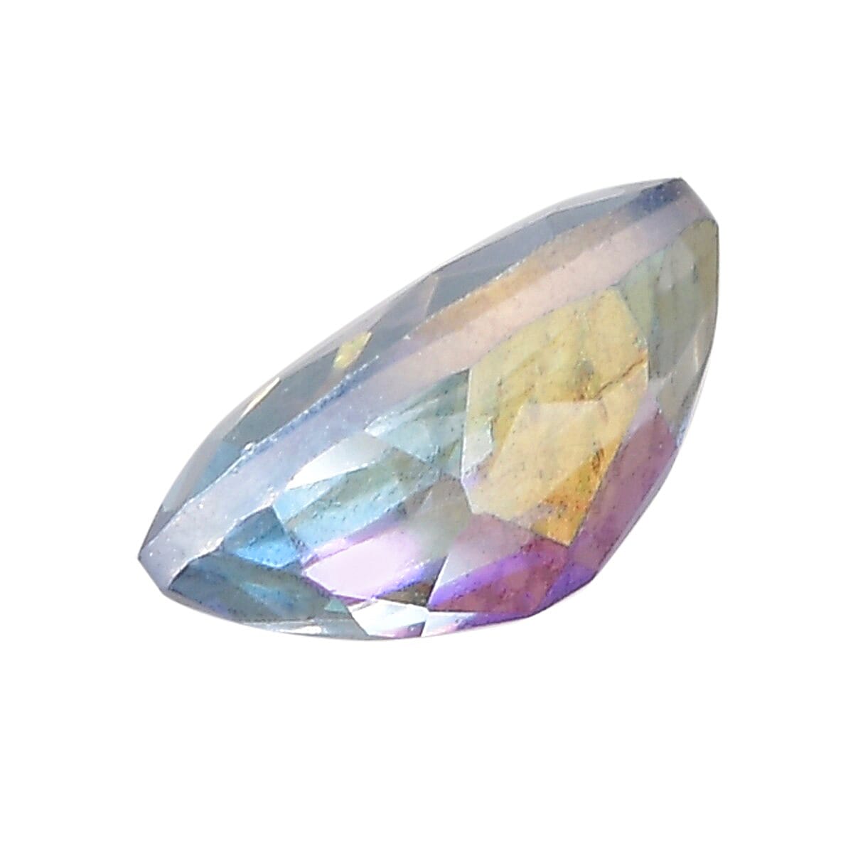 Neptune Garden Mystic Topaz Oval 6x4mm -0.4 Ct