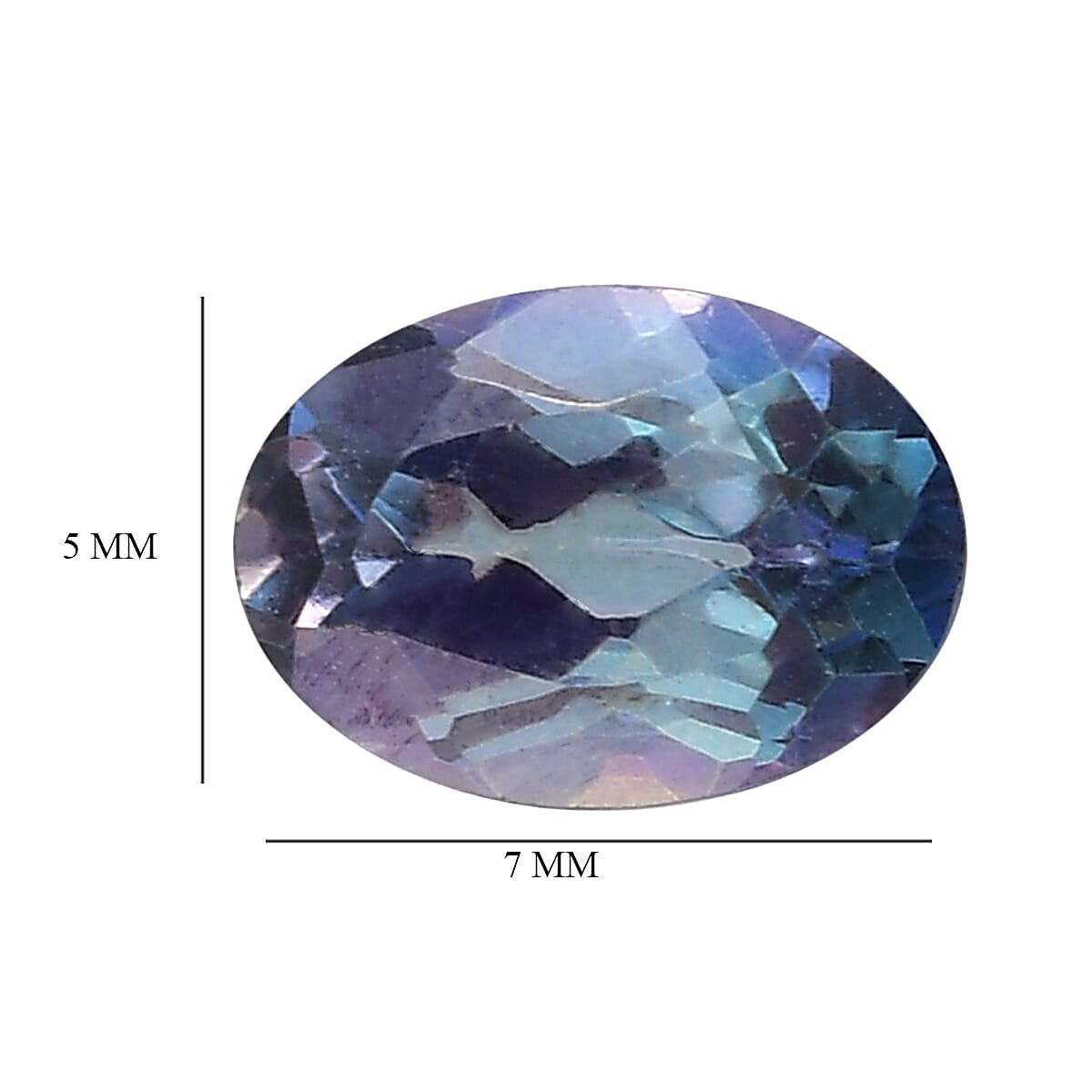 Neptune Garden Mystic Topaz Oval 7x5mm 0.91 Ct