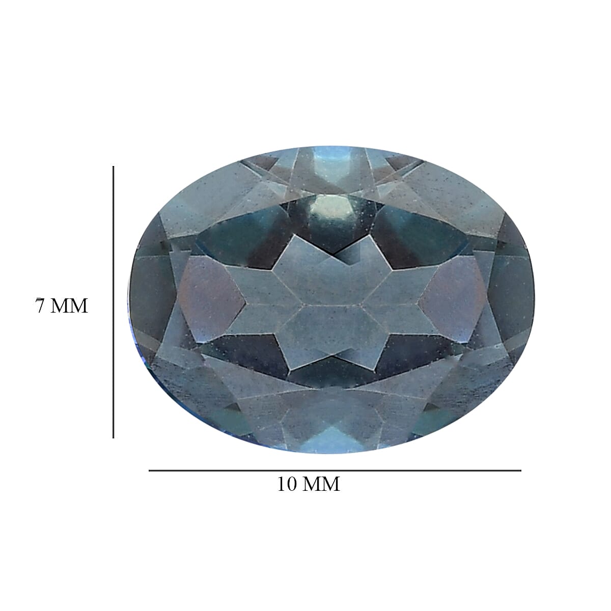 Neptune Garden Mystic Topaz  Prism 10x7mm -2.28 Ct