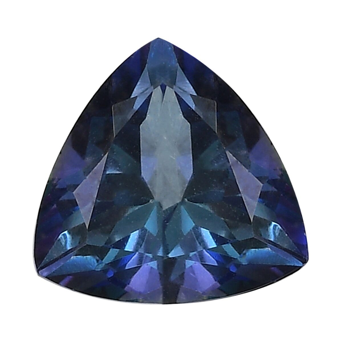 Neptune Garden Mystic Topaz  Triangle 10.0mm -3.98 Ct