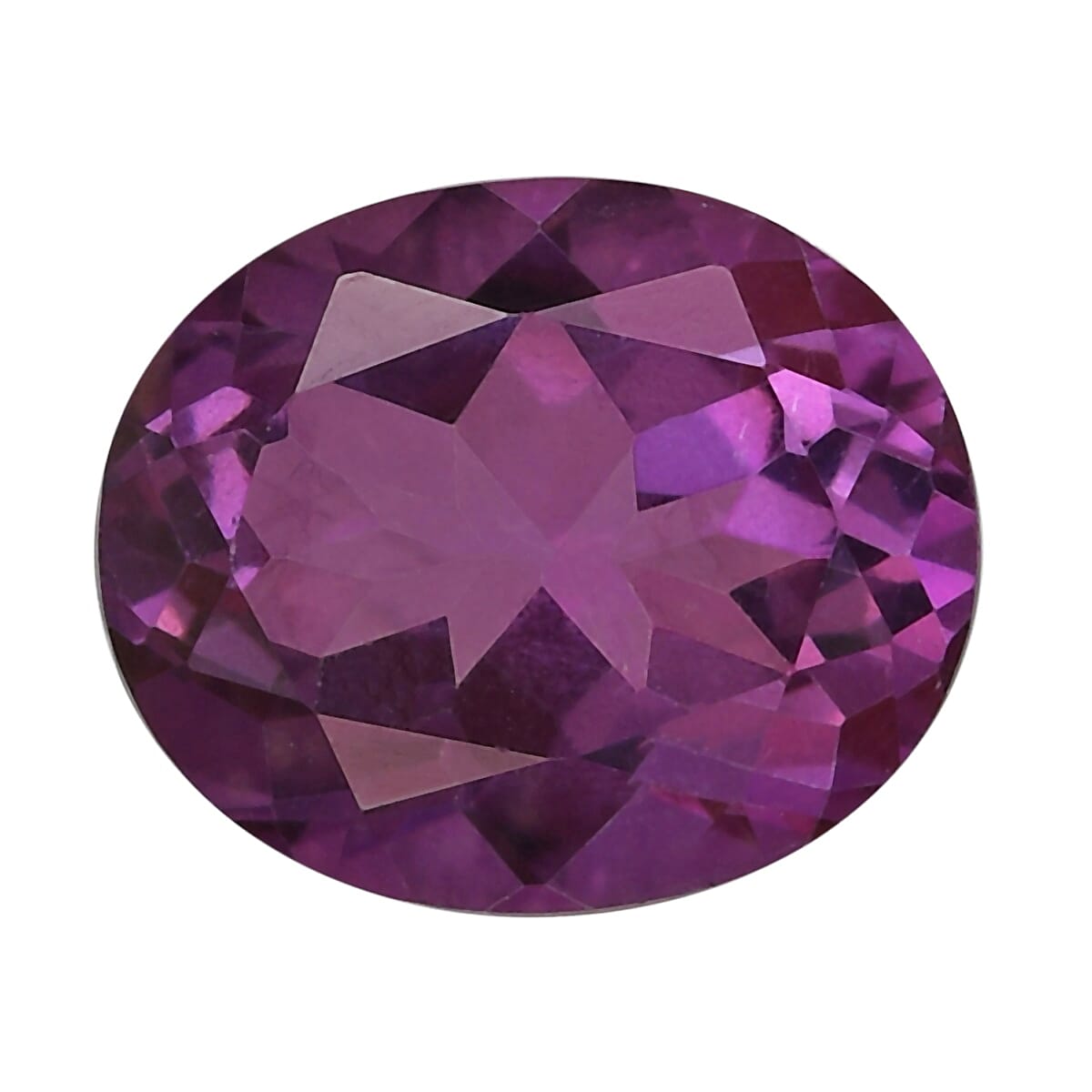 Raspberry Mystic Topaz Oval 12x10mm -5.5 Ct