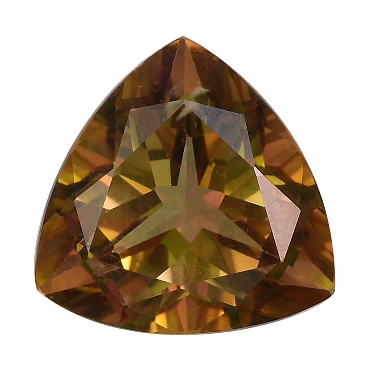 Stellar Mystic Topaz Trangle  13.0mm - 7.5 Ct