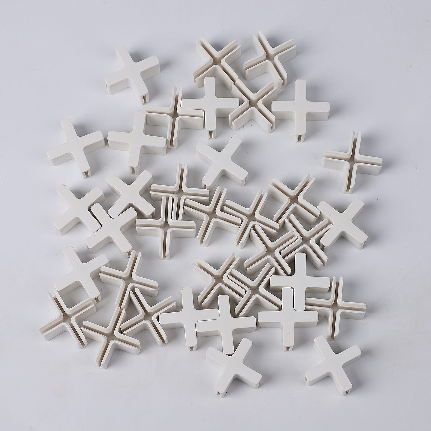 Set of 12 DIY Plastic Grid Drawer Dividers (Size 36X7cm) - Blue