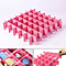 Set of 12 DIY Plastic Grid Drawer Dividers {Size 36.5X7cm (14.37X2.76 inch) } - Pink