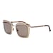 SWAROVSKI Square Sunglasses with Brown Lenses and Swarovski Encrusted Temples