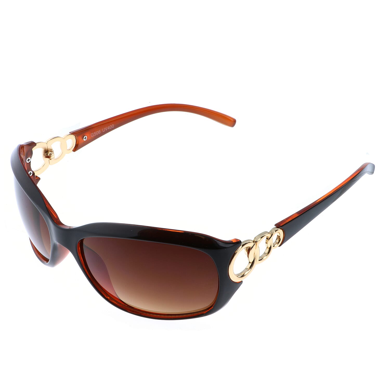 Designer Inspired Fashion Sunglasses - Dark Brown
