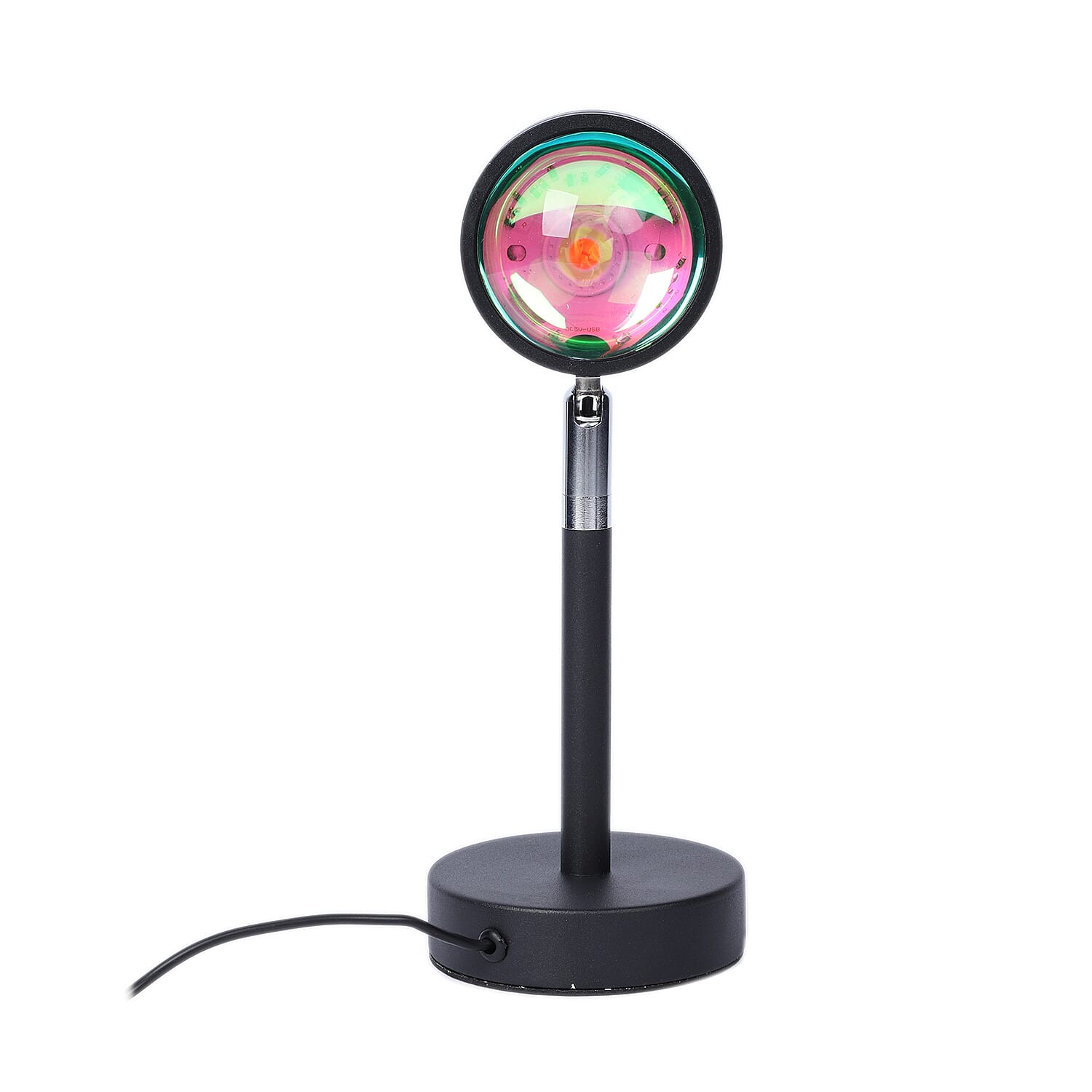 12 Colour Changing Sunset Table Lamp with Remote Control (Size 27x10 Cm)