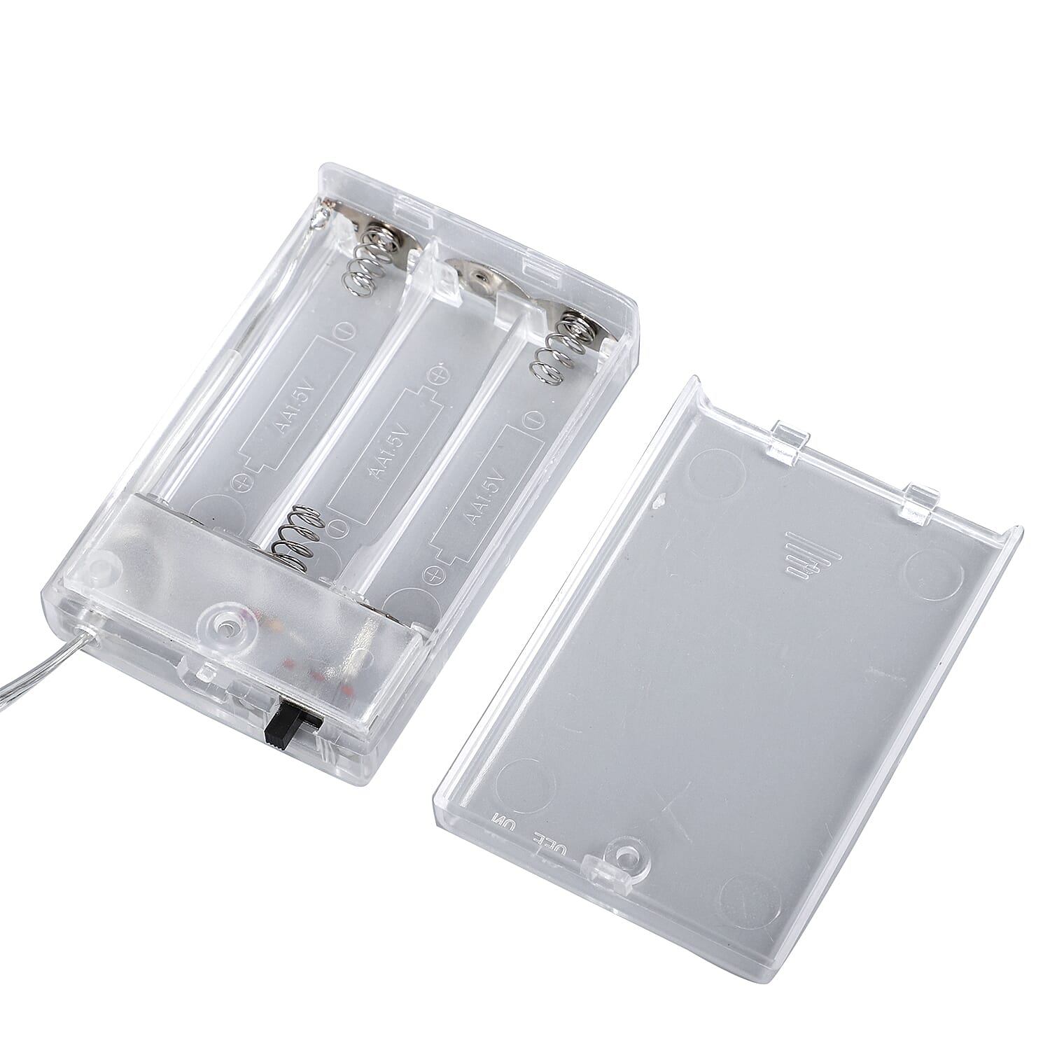 Christmas Decorative - Hanging Triangle Trees LED Lights (Size 87x43 Cm) - Green, Red & Brown